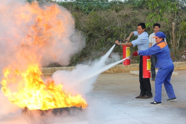 Nạp bình chữa cháy tại Thái Bình