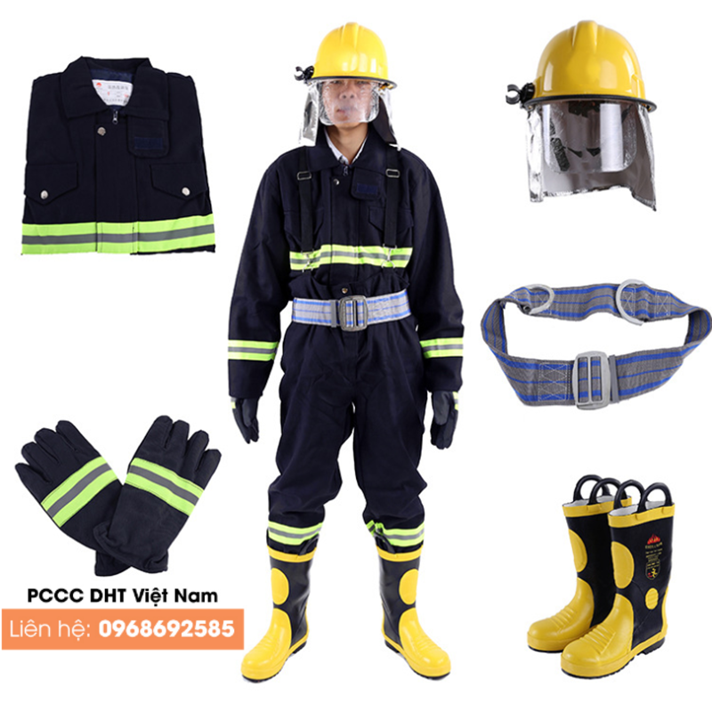 Bộ quần áo cho đội phòng cháy chữa cháy cơ sở mua ở đâu tại Hà Nội