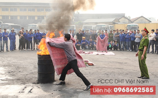 Chăn chiên chữa cháy tại Vĩnh Phúc – dập tắt đám cháy hiệu quả