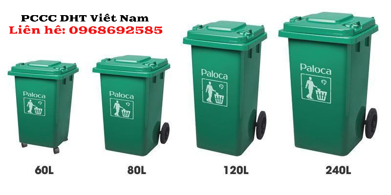 Thùng rác công nghiệp nhiều kích cỡ