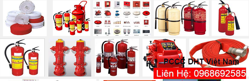 Thiết bị phòng cháy chữa cháy của PCCC DHT Việt Nam