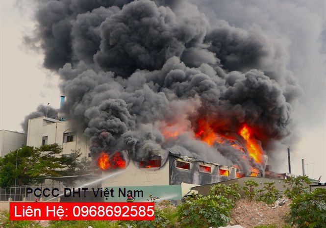 Cháy lớn tại các khu công nghiệp trong những năm gần đây