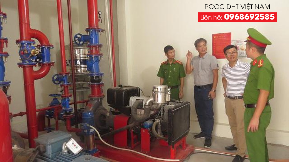 Công tác phòng cháy chữa cháy được tăng cường tại các cụm khu công nghiệp