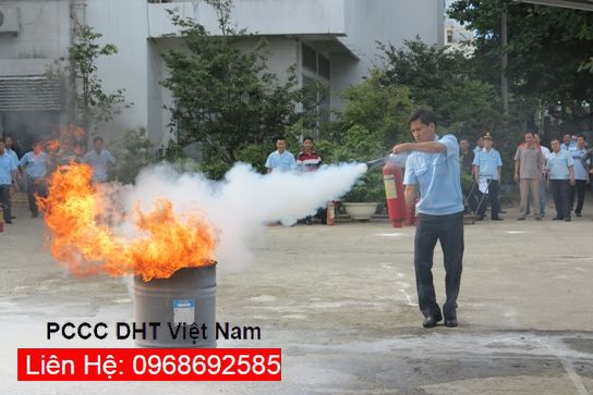 Tập huấn PCCC tại khu công nghiệp