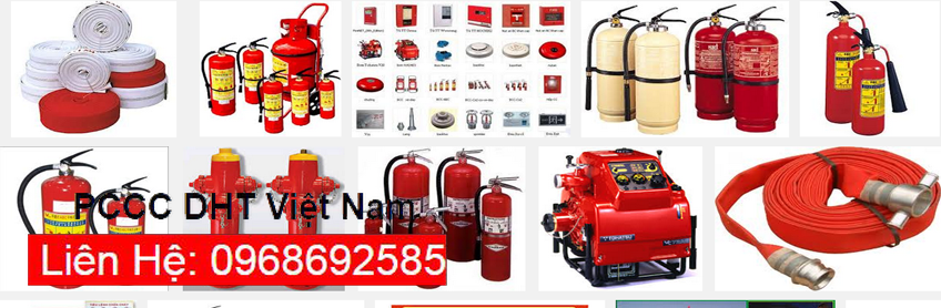 Một số thiết bị phòng cháy chữa cháy DHT Việt Nam cung cấp