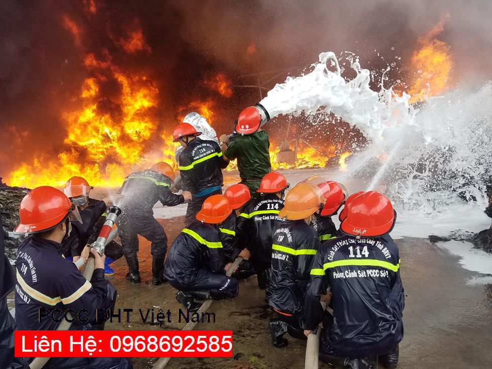 Trang bị thiết bị chữa cháy góp phần hạn chế thiệt hại cháy nổ