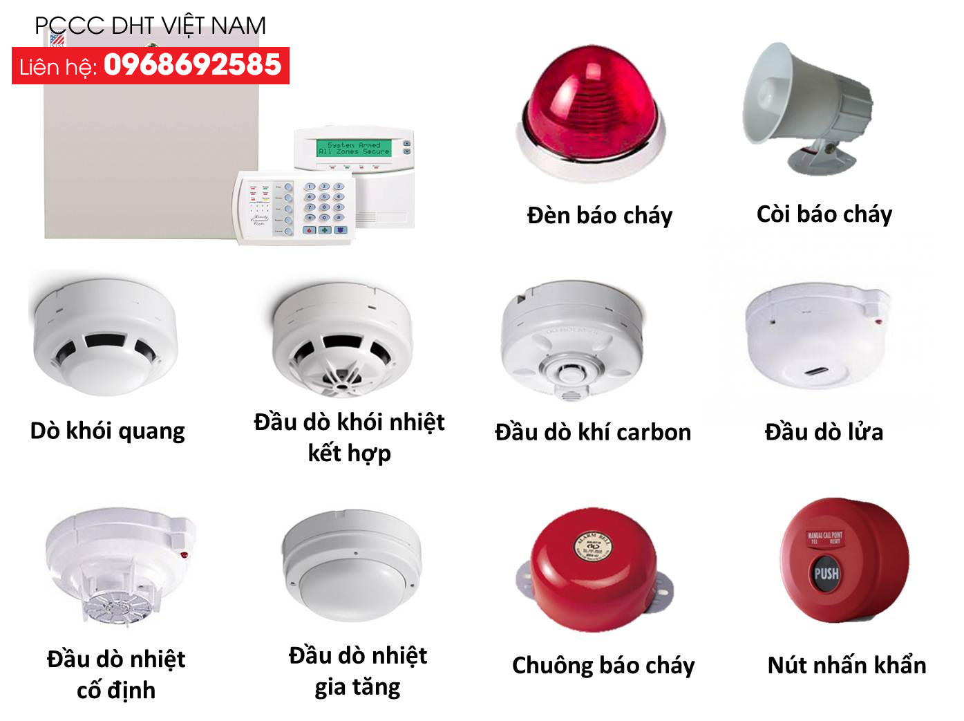 Hệ thống thiết bị đầu báo cháy