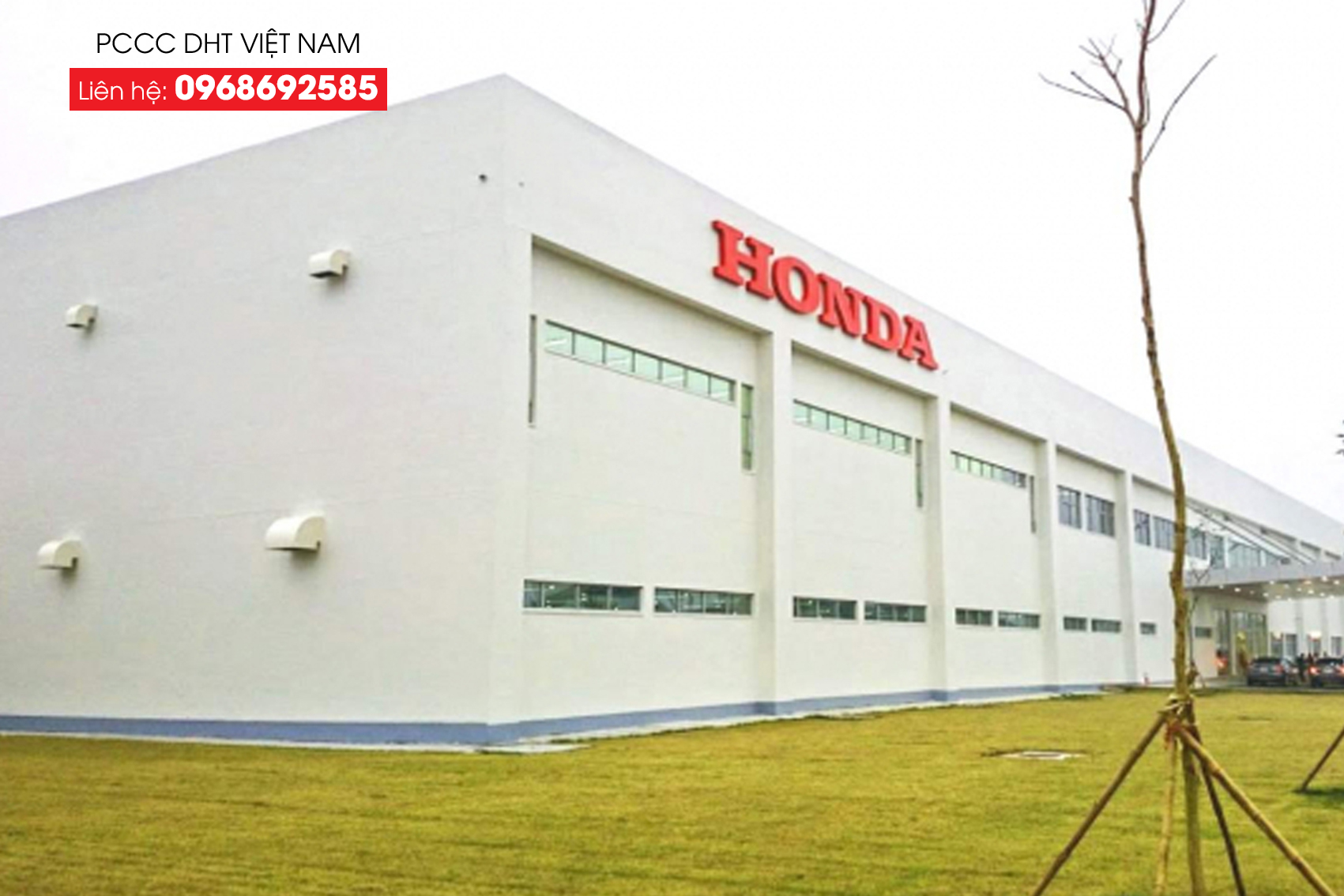 Nhà máy Honda tại khu công nghiệp Kim Hoa