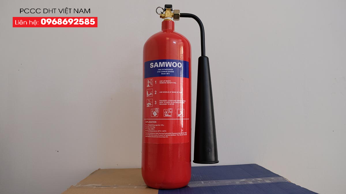 Bình chữa cháy đa dạng với nhiều loại, nhiều kích thước khác nhau