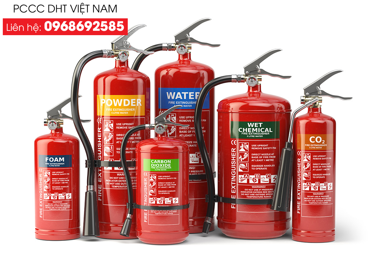 Thiết bị chữa cháy tại cụm khu công nghiệp Ngọc Quan