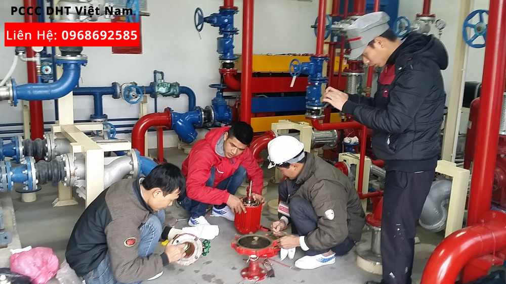 Dịch vụ bảo trì bảo dưỡng hệ thống phòng cháy chữa cháy tại Cụm công nghiệp Mai Đình