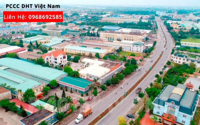 Dịch vụ bảo trì bảo dưỡng hệ thống phòng cháy chữa cháy tại cụm công nghiệp Nhị Chiêu (hình ảnh CCN Nhị Chiểu)