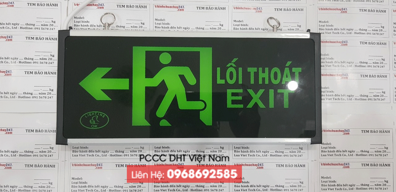 Đèn exit thoát hiểm dạ quang rẻ nhất tại Thanh Xuân, Hà Nội Đèn exit thoát hiểm dạ quang rẻ nhất tại Thanh Xuân, Hà Nội