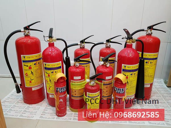 Nạp mới bình phòng cháy chữa cháy